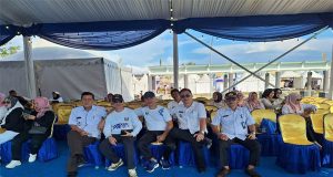 Sekretaris Pemuda Dan Olah Raga Ikut Serta Memeriahkan Lomba Senam Pesona Tingkat Kabupaten Pesisir Barat Tahun 2023