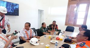 Kunker Menko Marves Bersama Rombongan Ke Statsiun KCJB Padalarang Dalam Hal Monitoring