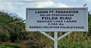 Polda Riau, Pengacara Suku Sakai Meminta Konfirmasi Terkait Temuan Papan Plang Lahan Dalam Pengawasan Polda Riau