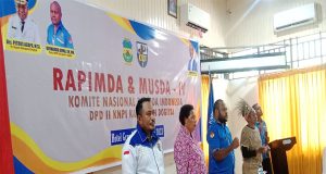 Rapimda Pemuda KNPI Kabupaten Dogiyai yang Ke IV digelar di Nabire