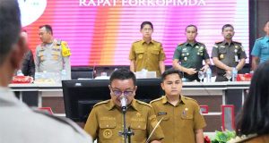 Dandim 1310/Bitung Hadiri Pengukuhan Forkopimcam Se-Kota Bitung