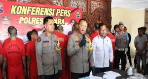 Satresnarkoba Polres Jepara Ungkap 11 Kasus, dan Tangkap 16 Tersangka Beserta BB