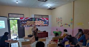 Satgas TMMD -117 Kodim 1202/Skw Gelar Penyuluhan Kesehatan kepada Warga Mantoman