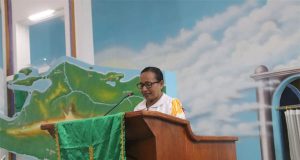 Mewakili Bupati Waropen, Asisten III Buka Secara Resmi Acara Temu Raya PW GKI Se-Klasis Waropen