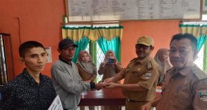 Pemerintah Pekon Way Suluh Bagikan Dana BLT dd Tahap II Tahun 2023