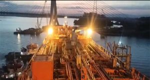 Beri Kualitas, Pandu Herlin Nusantara Jaya Layani Kapal MT. Nave Sextant Agen PT. Galang Samudera Lestari