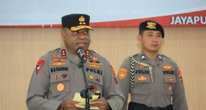 Kapolda Papua Pimpin Sertijab Dir Lantas, Dir Intelkam Polda Papua dan Kapolres Nduga