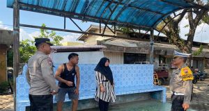 Polres Jepara Polda Jateng Melalui Satgas Preemtif Beri Himbauan Masyarakat Tertib Berlalu Lintas