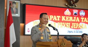 Kapolres Jepara Pimpin Rapat Kerja Tahunan PBVSI, dan Ini Yang Disampaikan