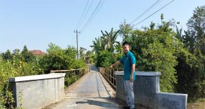 Jembatan Penghubung Antar Desa Pendosawalan dan Banyuputih Tak Disentuh Pemda Jepara, Berdiri Tahun 1989 Ini Menggunakan Dana Swadaya Kala itu