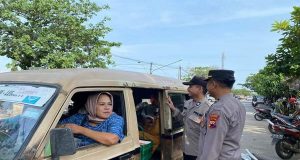 Sosialisasikan dan Beri Edukasi Keselamatan Berlalu Lintas, Polres Jepara Gelar Ops Patuh Candi 2023