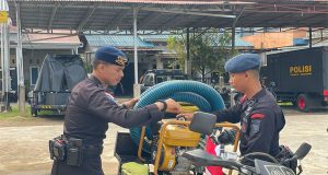 Kesiapan Satbrimob Polda Kalbar Mengantisipasi Karhutla Diwilayah Hukum Polda Kalbar