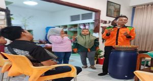 KLH Dan DLH Samarinda Kunjungi Bank Sampah Kampung Proklim Sunter Jaya Tanjung Priuk
