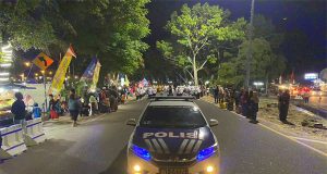 Polres Belitung Timur Libatkan 114 Personel, Amankan Pawai Tanglong