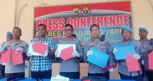 Pencuri Laptop Di SD Tingkat Serui Berhasil Di Tangkap Resmob Polres Yapen