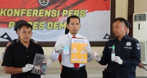 Satresnarkoba Polres Demak Tangkap Pengedar Sabu