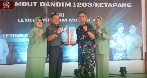Acara Pisah Sambut Dandim 1203/ Ketapang Berlangsung Khikmat