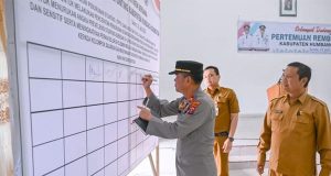 TPPS Humbahas dan Lintas Sektoral Berkomitmen Melakukan Percepatan Penurunan Stunting