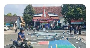 Polres Rembang Sosialisasi Rute Baru Ujian Praktik SIM C dan Berikut Penjelasan Kasat Lantas