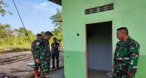 Dandim 1202/Skw tinjau lokasi TMMD di Desa Mantoman