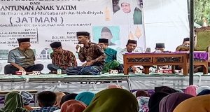 Dalam Memperingati Tahun Baru Islam 1445 H Peratin Pekon Sumber Rejo Santuni 150 Anak Yatim Piatu