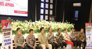 Menyapa dan Serap Aspirasi Jemaat Gereja, Polres Jepara Adakan Program Minggu Kasih Bersama Kapolres