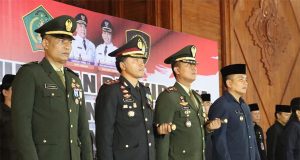 Kapolres Jembrana Hadir Dalam Pengukuhan Paskibaraka Kabupaten Jembrana Tahun 2023 Berlangsung Meriah