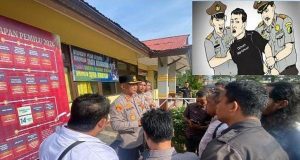 Kapolres Melawi AKBP, M.Safi’i, Sampaikan Proses Hukum Kepada Ketiga Oknum Wartawan Yang Terlibat Kasus Pemerasan