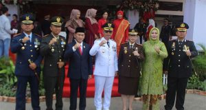 Dandim 1202/Skw Hadiri Upacara Peringatan HUT RI KE-78