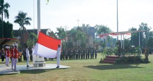 Forkopimda Jepara Mengikuti Upacara Peringatan HUT RI Ke-78, Ini Disampaikan Pj Bupati