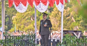 Antusiasme Masyarakat Ikuti Prosesi Upacara Penurunan Bendera di HUT RI Ke-78, Mendapatkan Apresiasi Dandim 0719/Jepara