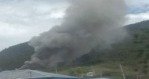 Polres Dogiyai Tangani Kasus Kebakaran di Dua Lokasi Berbeda