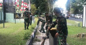 Ini yang Dilakukan Kodim 1310/Bitung Jelang Kunker Danrem 131/Santiago