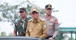 Gubenur, Kapolda, dan Pangdam Pimpin Apel Gelar Pasukan Menghadapi Persiapan Karhutla di Kalimantan Barat Tahun 2023