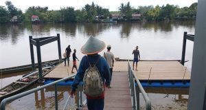 Halte Sungai Gunung Senujuh Telah Difungsikan Dan Dimanfaatkan Masyarakat Setempat