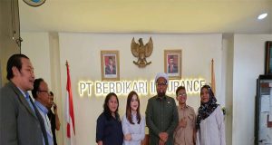 Juru bicara Presiden Ali Muhtar Berkunjung ke Kantor DR. JS. Simatupang SH, MH, CERP