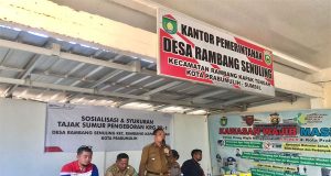 KKKS Pertamina EP (PEP) Limau Field Gelar Sosialisasi dan Syukuran Tajak Sumur Pengeboran KRG PB-1 di Desa Rambang Senuling