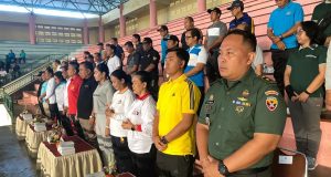 Kapolres Jembrana Turut Memeriahkan Lomba Senam Nangun Sat Kerthi Loka Bali Lansia se-Kab. Jembrana