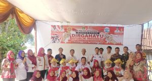 Menyongsong HUT RI Ke 78 Pekon Teba Kec. Kota Agung Timur Adakan Perlombaan Dan Pentas Seni Karung Seni Tari, Dari Sanggar Kumbang