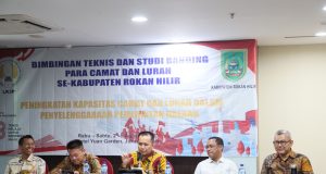 Dirjen Bina Keuangan Daerah Agus Fatoni Beri Motivasi dan Arahan Camat dan Lurah se-Kabupaten Rokan Hilir