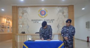 Laksda TNI Yayan Sofiyan Panglima Koarmada II Kunjungi Markas Komando Guskamla Koarmada II