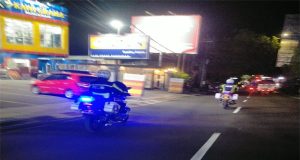 Rutin Sat Lantas Polres Jembrana Melaksanakan Kegiatan Patroli Rahayu (Cahaya Biru)