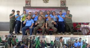Kodim 1202/Skw Bakti Sosial Donor Darah dan sunat massal Sambut HUT TNI ke-78