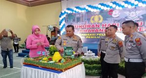 Hari Jadi Sat Lantas Bhyangkara ke 68 Tahun, Polres Langkat Gelar Syukuran