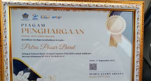 Polres Pesisir Barat Meraih penghargaan terbaik ke-2 dari KPPN Liwa