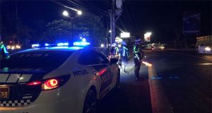 Upaya Sat Lantas Polres Jembrana Menjaga Keamanan dan Ketertiban Lalu Lintas dengan Patroli Rahayu (Cahaya Biru)