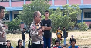Satlantas Polres Sekadau Gencar Sosialisasikan Etika Berlalulintas kepada Pelajar