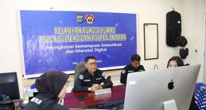 Bidhumas Polda Sulteng Gelar Pelatihan Kemampuan Komunikasi dan Interaksi Digital