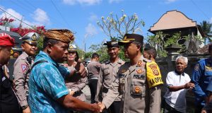 Pada HUT Sat Lantas Ke-68 Baksos Air Bersih Dilaksanakan Polres Jembrana