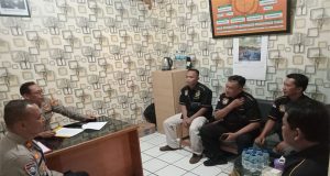 DPC Lindu Aji Kota Depok lakukan Audensi ke POLRESTA METRO DEPOk